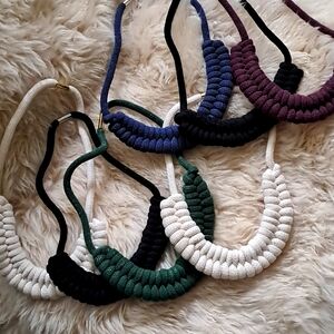 Handmade Woven Necklaces